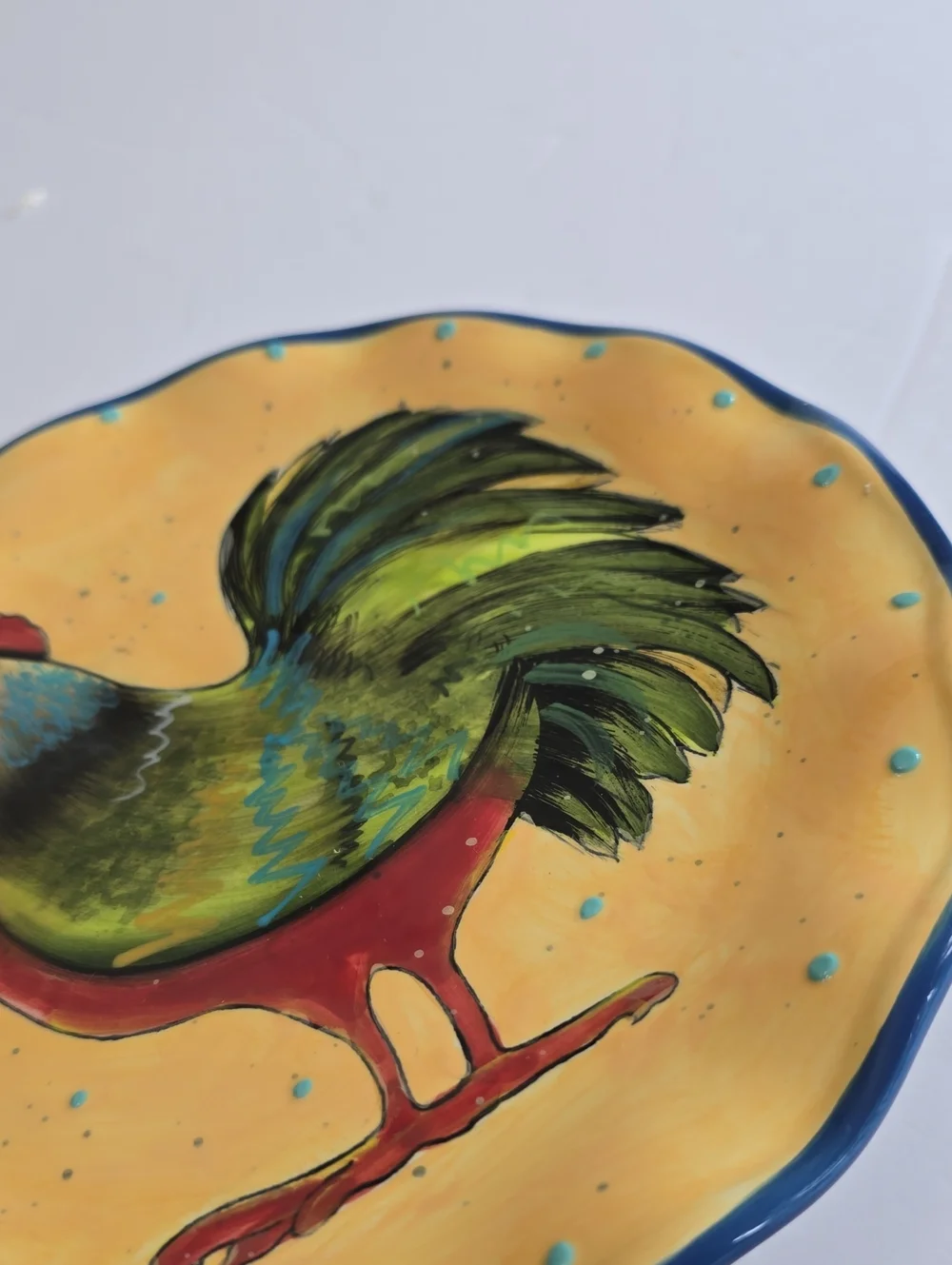 Susan Winget Set Of 2 Certified International Country Collage Salad Plates